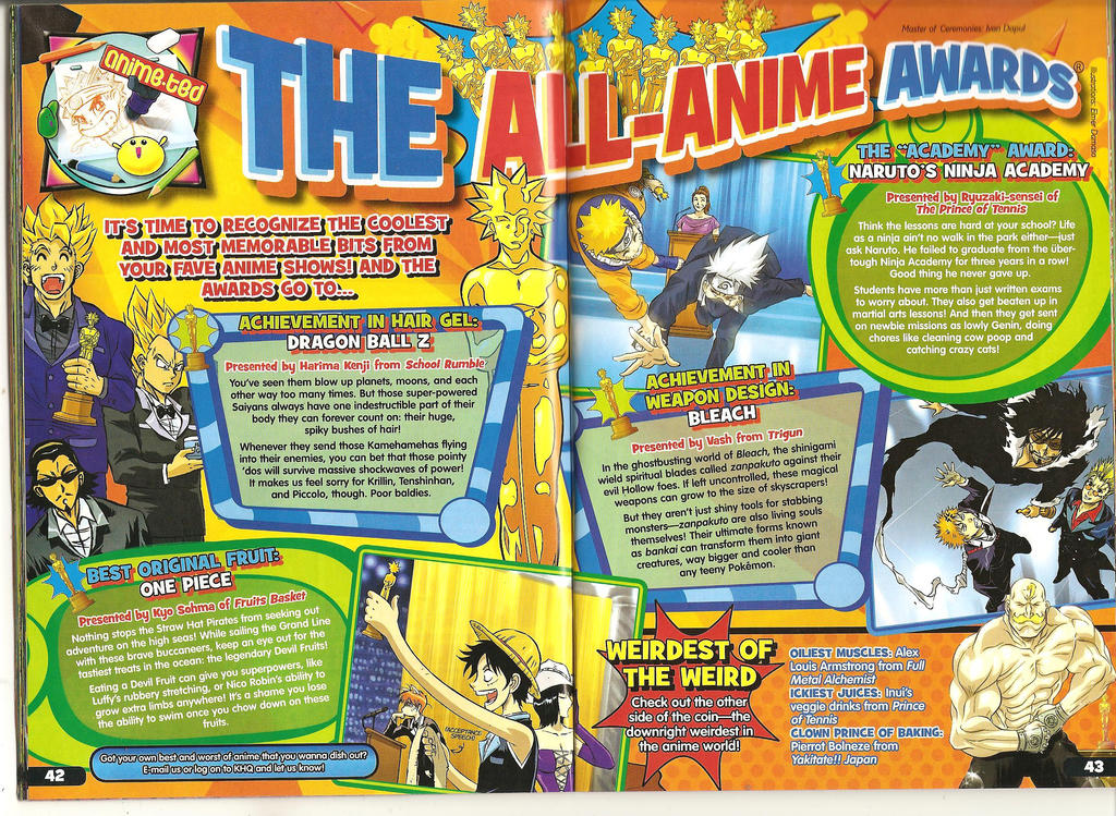 K-Zone - All-Anime Awards