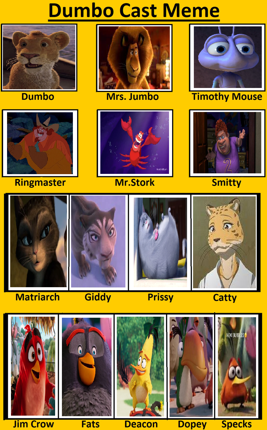 Dumbo Cast By Agus890 On DeviantArt dumbo-cast-by-agus890-on-deviantart