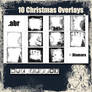 10 Christmas Overlays