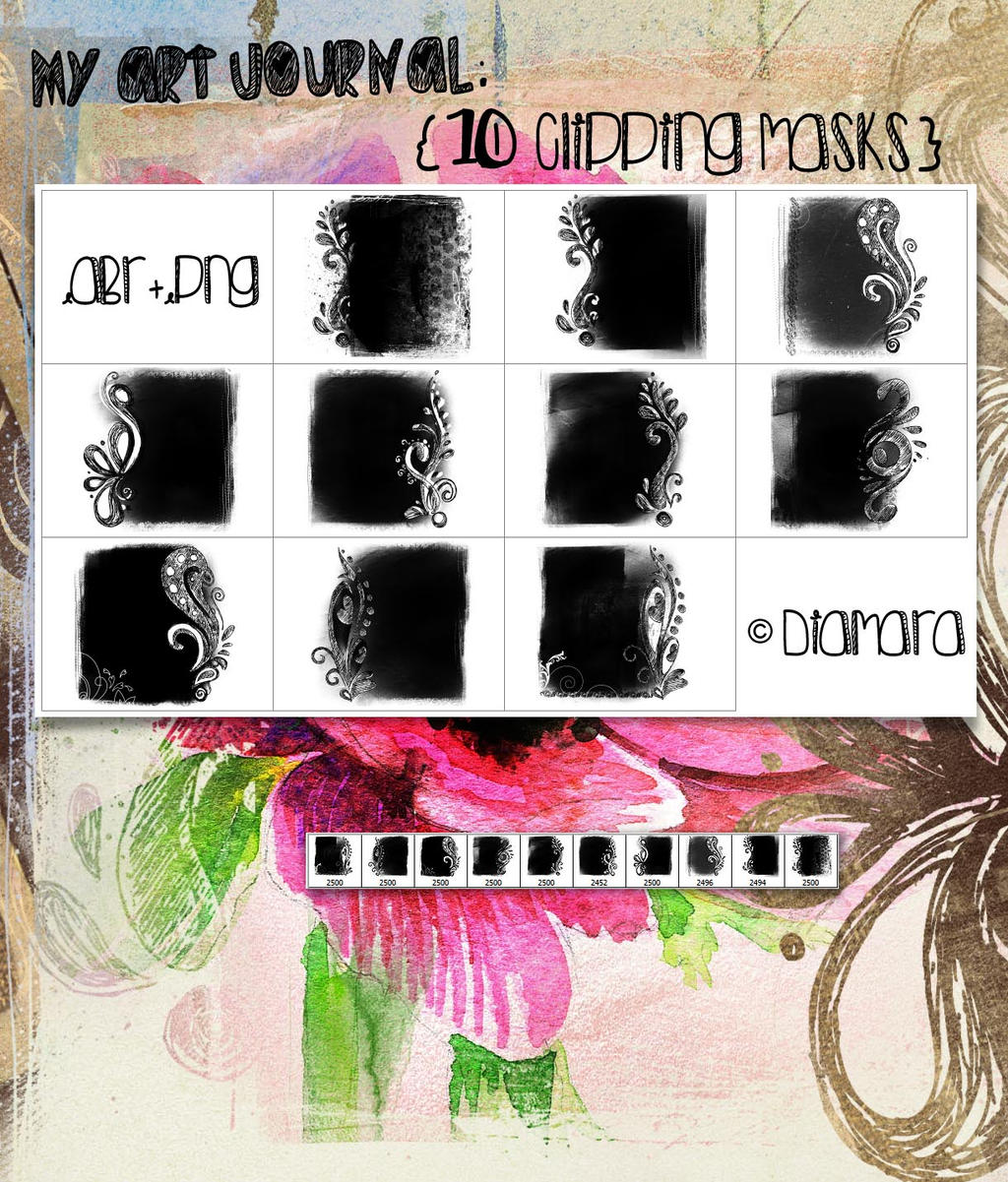 My ArtJournal 10 Clipping Masks