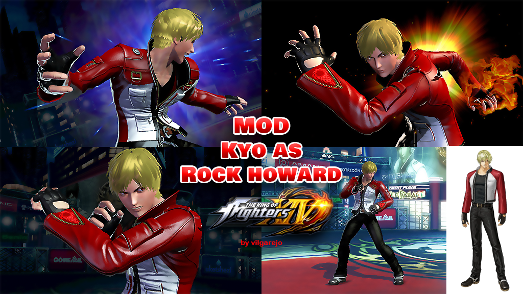 Kyo as Rock - KOF XIV MOD by vilgarejo on DeviantArt