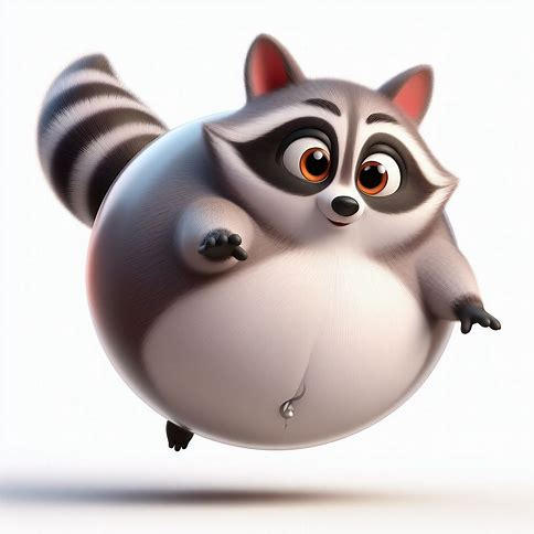 Rocket Racoon Inflated Inflated Raccoon by GabrielArtMaker55 on DeviantArt