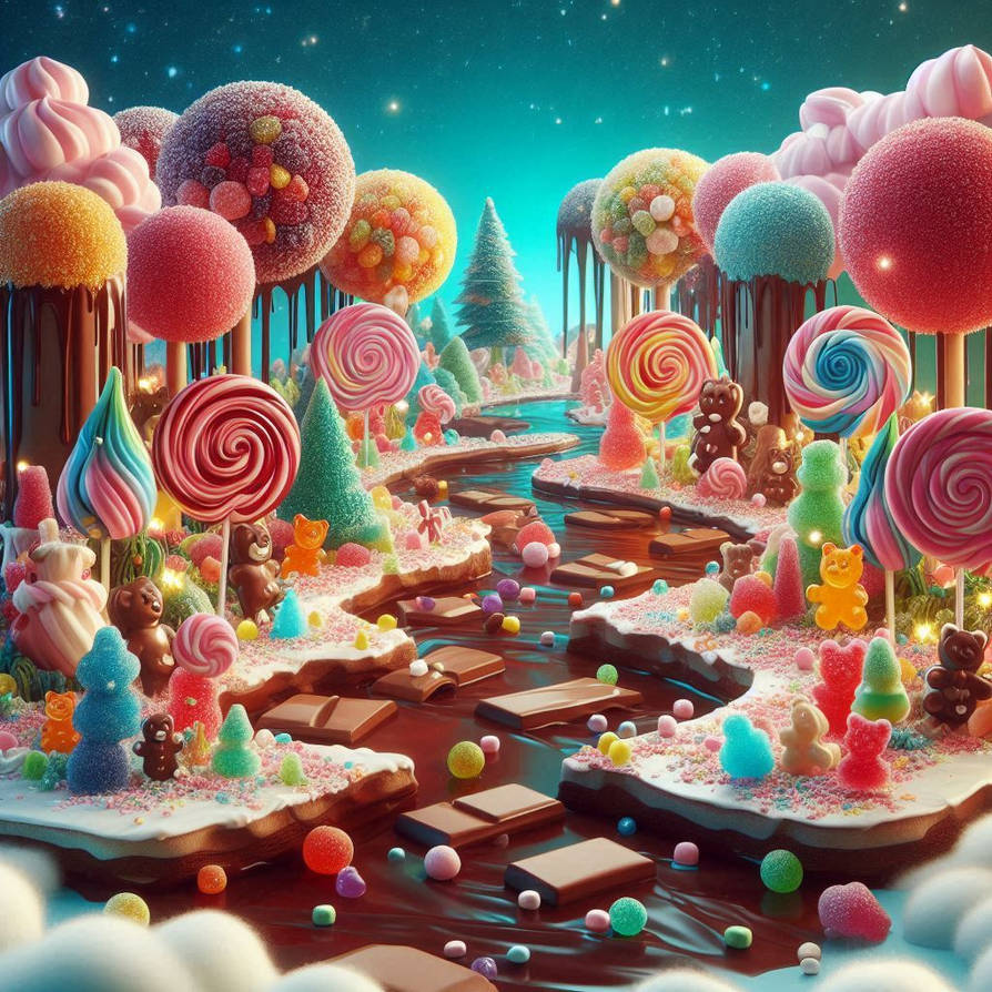 Candy Forest by GabrielArtMaker55 on DeviantArt