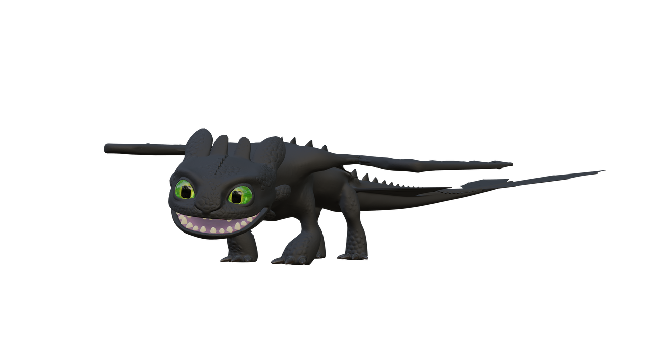 Toothless render by dinomundo on DeviantArt