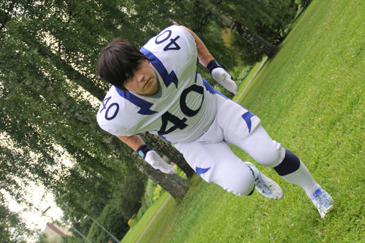 Animecon XI Eyeshield 21 - Twin spear tackle -