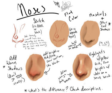 Nose tutorial! (semi-realistic)