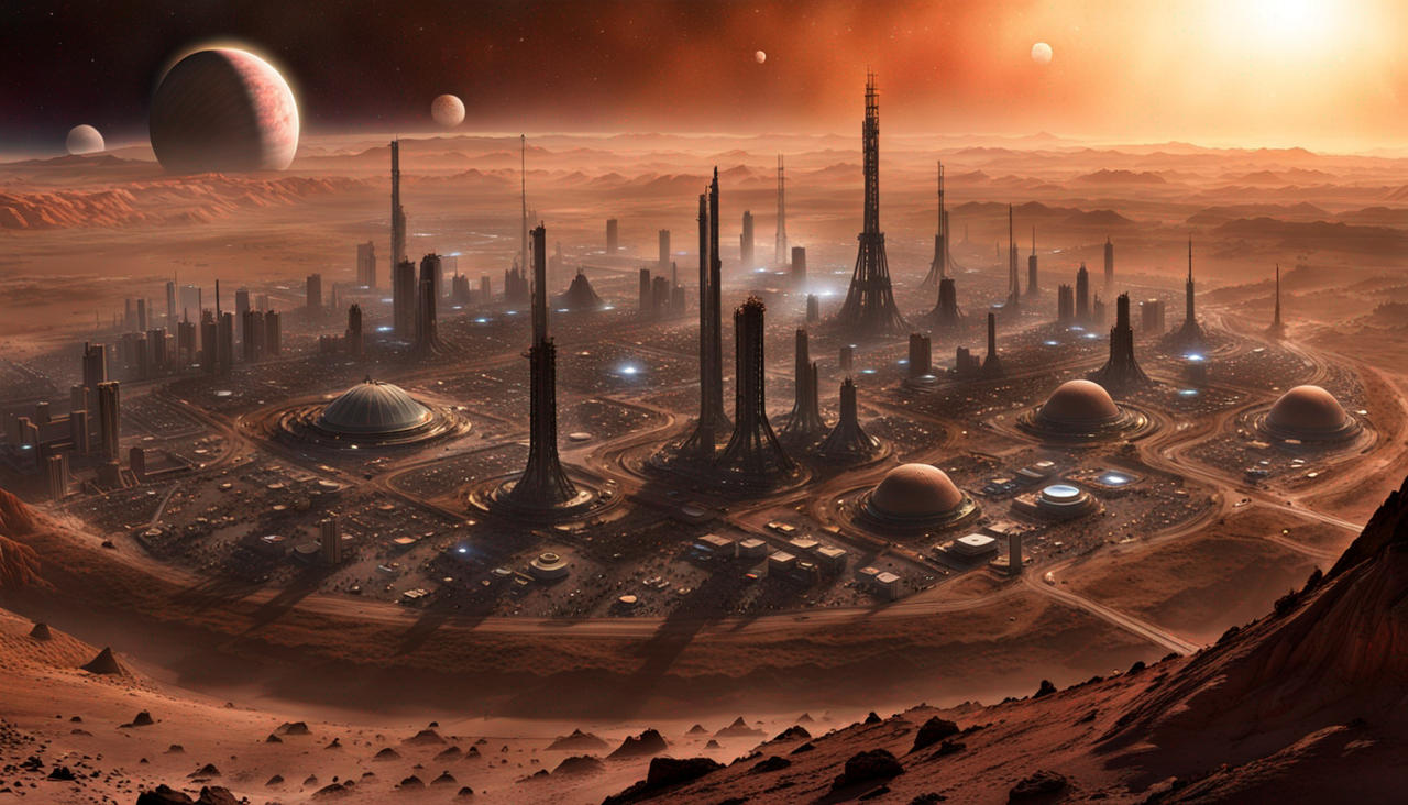 City Life on Proxima Centauri B by Agent-0013 on DeviantArt