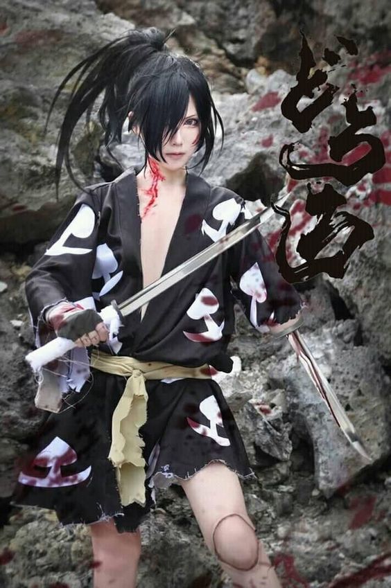 Trying Hyakkimaru costume from @boycos.id Anime : Dororo Photo by  @studiokami.id #hyakkimaru #hyakkimarucosplay #dororo #dororocosplay…