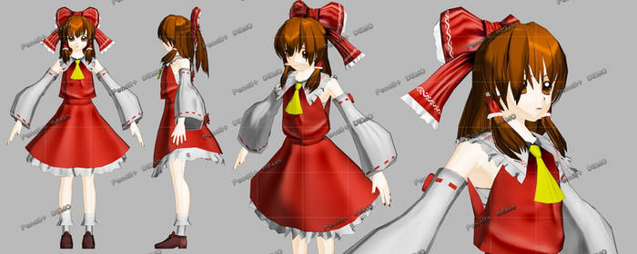 Hakurei Reimu WIP