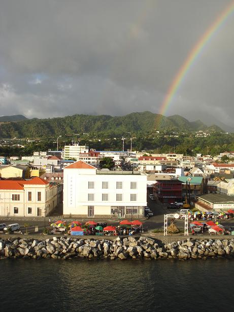 Dominica rainbow.