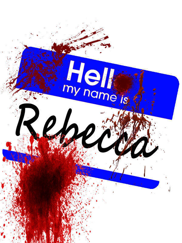 Hello My Name Is Rebecca (T-Shirt Design)