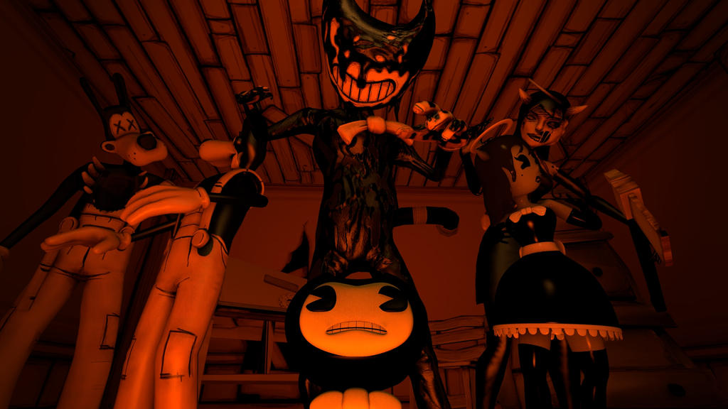 Projection Screen Batim Afraid of the future (BatIM / SFM) by Acorios on DeviantArt
