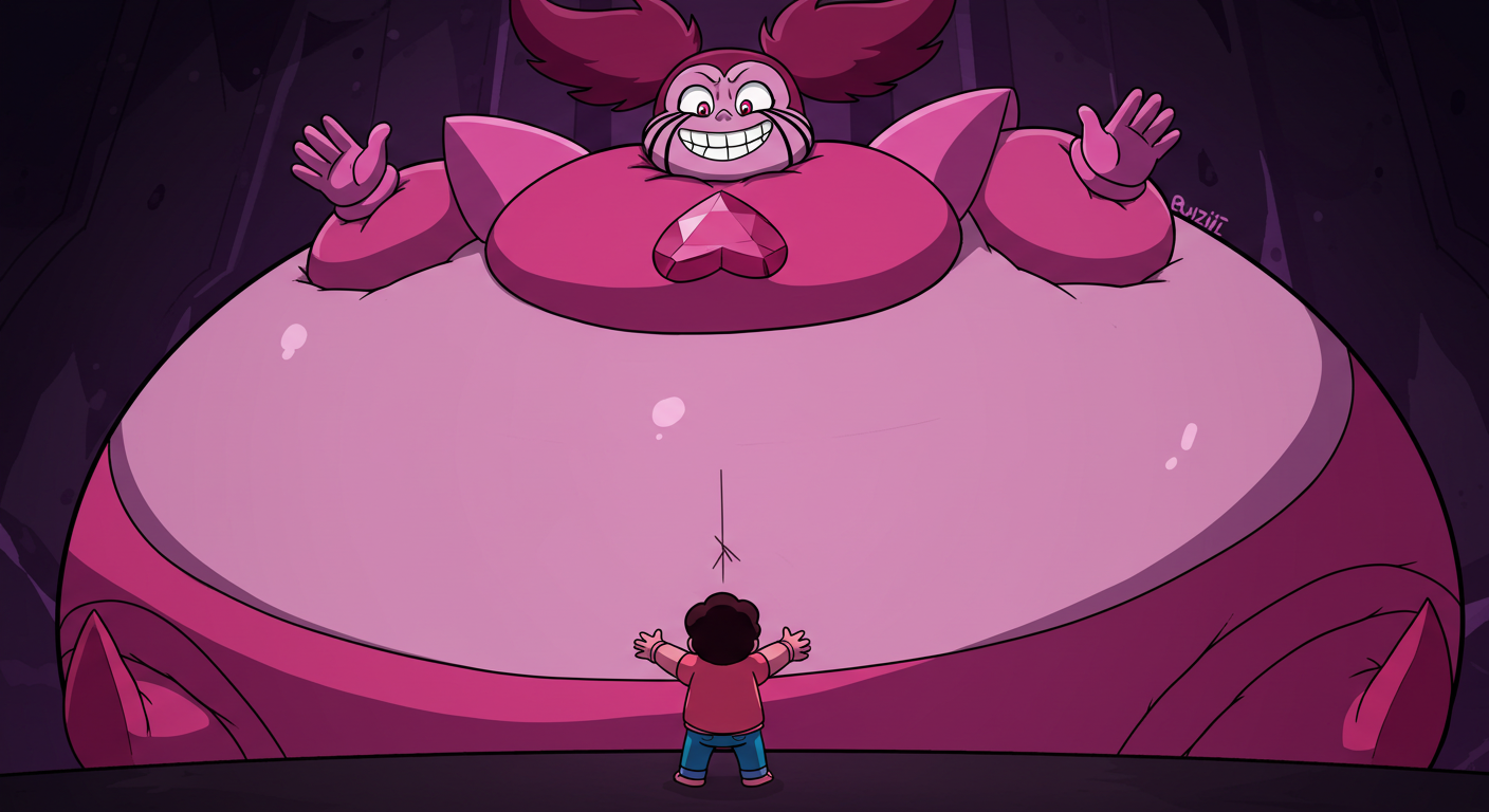 Spinel Inflated Spinel is Inflatable After All by Mimentevil001 on DeviantArt