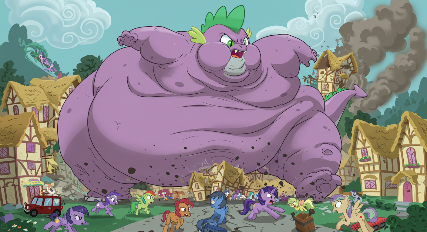 Spikezilla Spikezilla Attacks by Mimentevil001 on DeviantArt