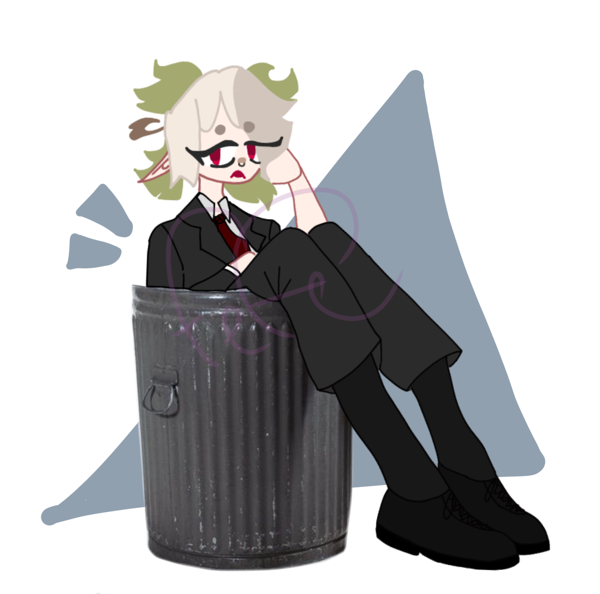 Draw your oc like this | Rowan by InkSans1234567 on DeviantArt