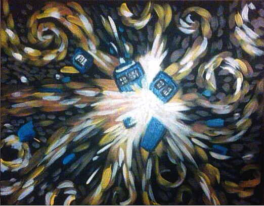 Reproduction Exploding TARDIS