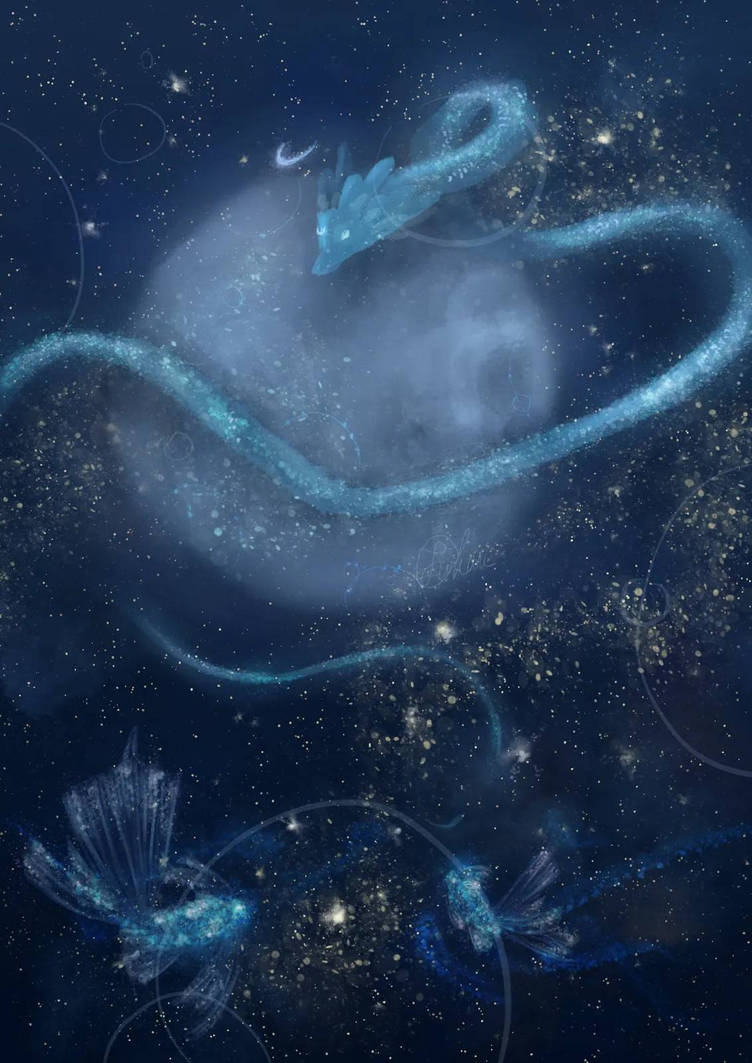 Moon Rabbit Dragon Moon Dragon by frostworkchan on DeviantArt