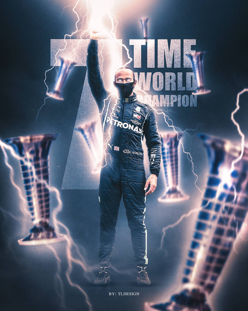 Lewis Hamilton - 7 Time World Champion by TLDesignn on DeviantArt
