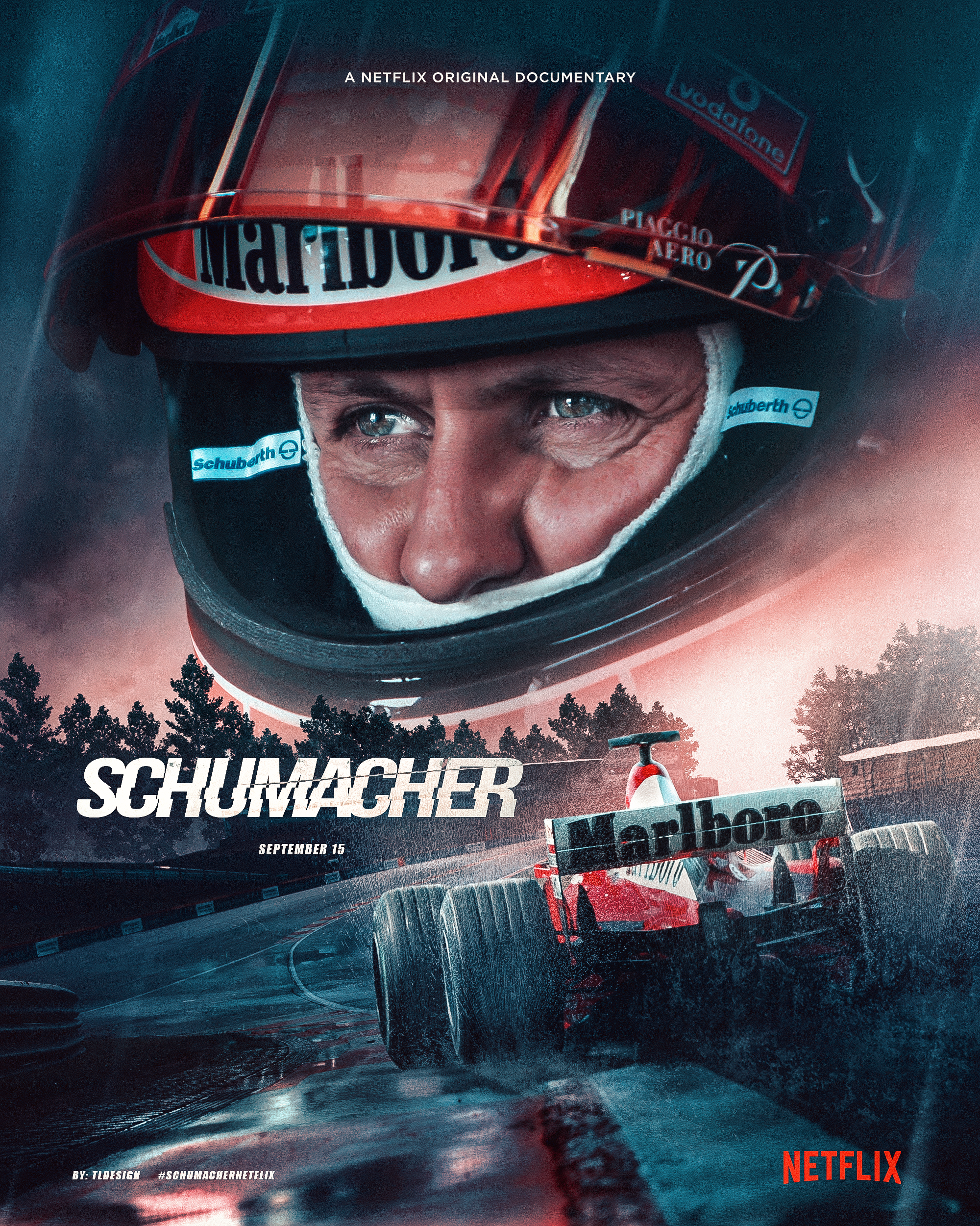 Michael Schumacher netflix documentary poster by TLDesignn on DeviantArt