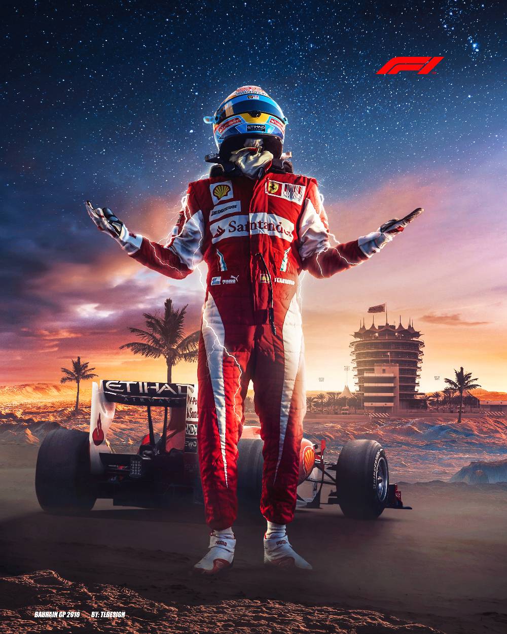 Poster Fernando Alonso 🧍 – RB Poster