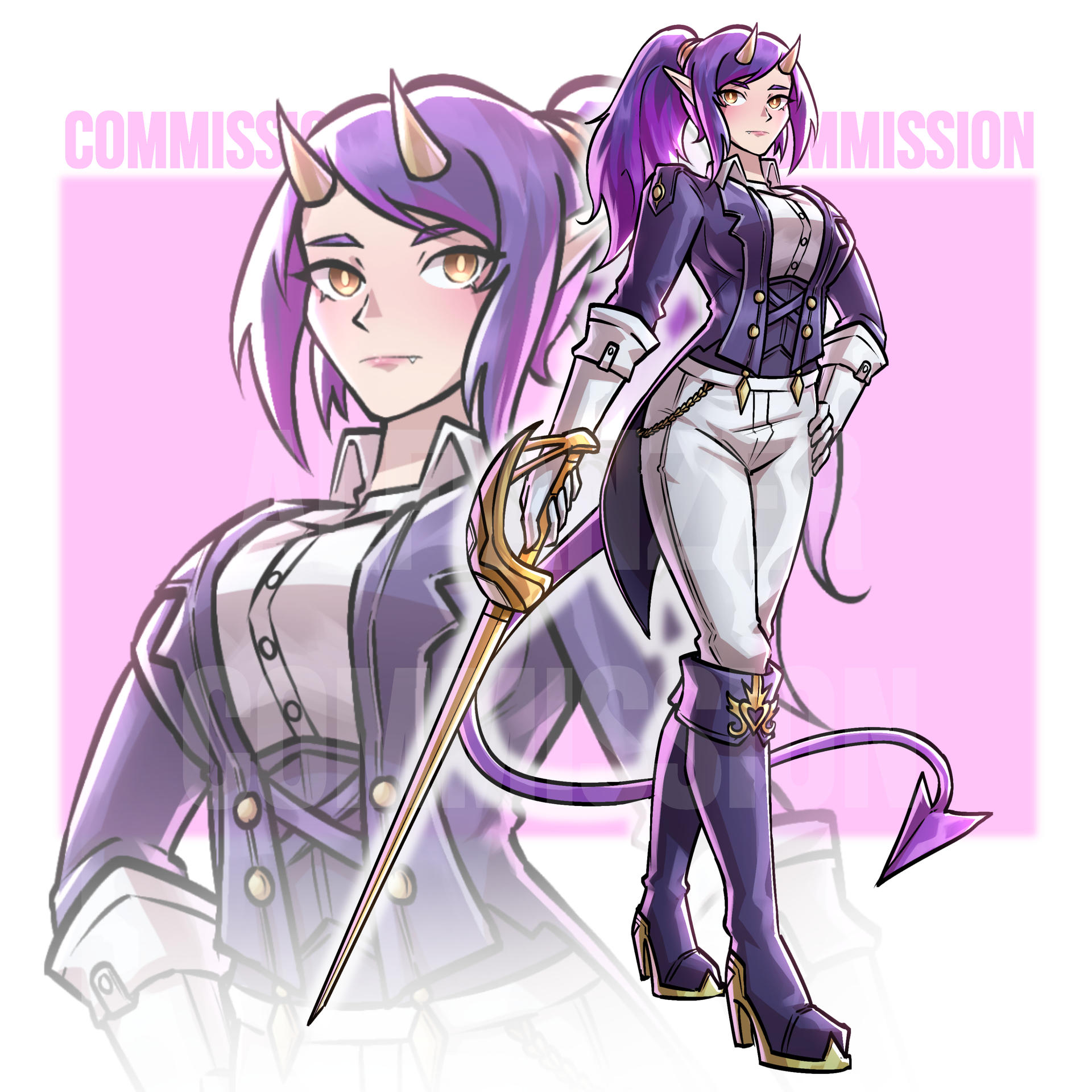 Dungeon and Dragons Commission #7 Servant Knight