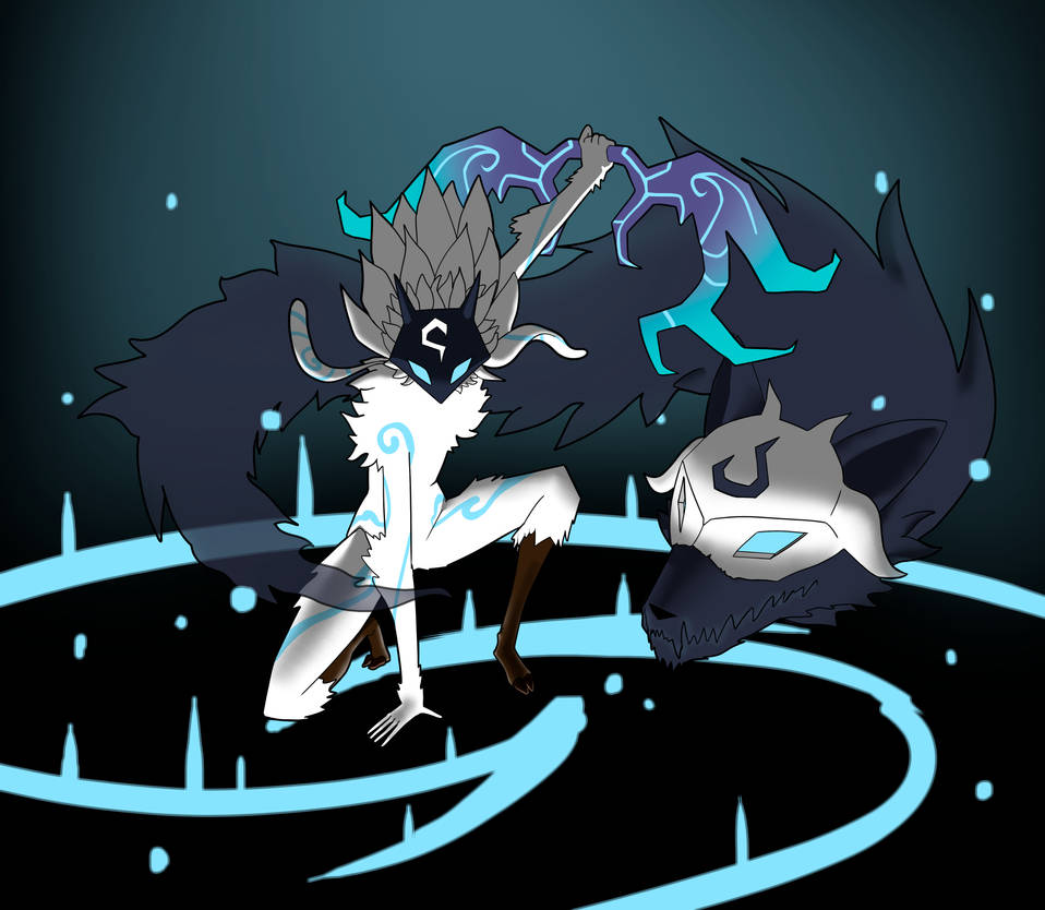 Kindred Rabbit Kindred by SpookyZor on DeviantArt