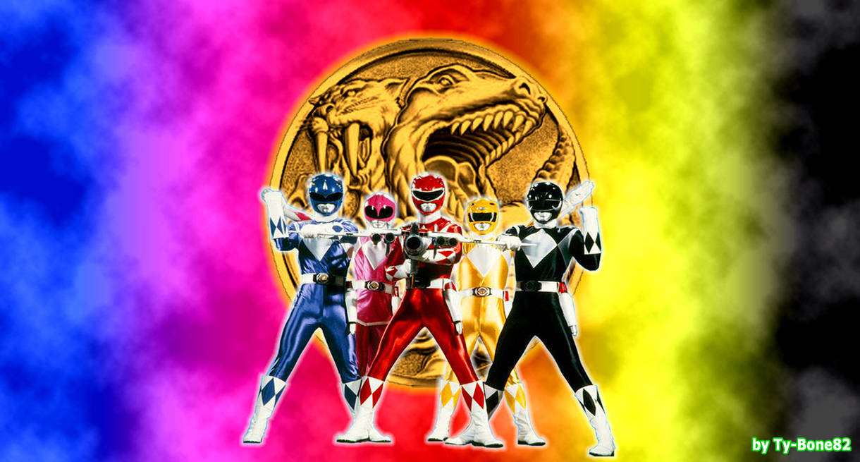 Mighty Morphin Power Rangers - Team Rangers by Super-TyBone82 on DeviantArt