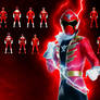 Power Rangers Super MegaForce (Red Ranger-003)
