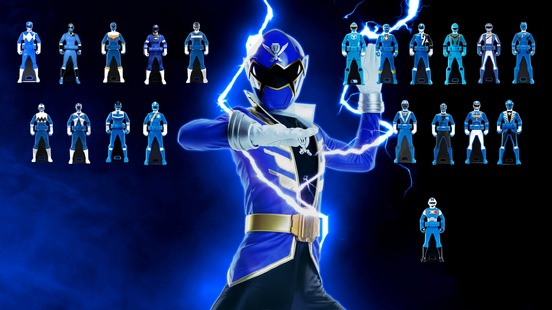 Power Rangers Super MegaForce (Blue Ranger-003) by Super-TyBone82 on ...
