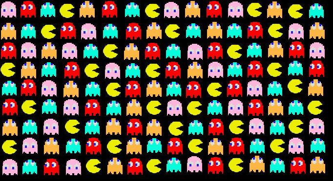 PacMan Pattern by xNightHolw243 on DeviantArt pacman-pattern-by-xnightholw243-on-deviantart