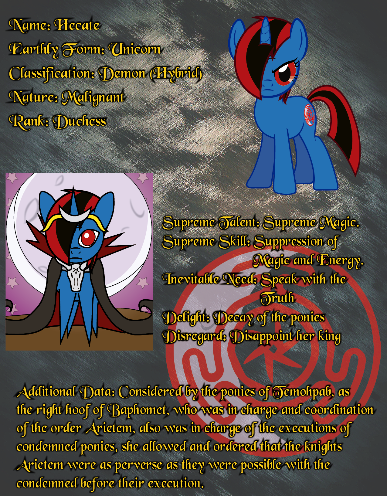 Data Demon Demon Data: Hecate by shyguy2004 on DeviantArt