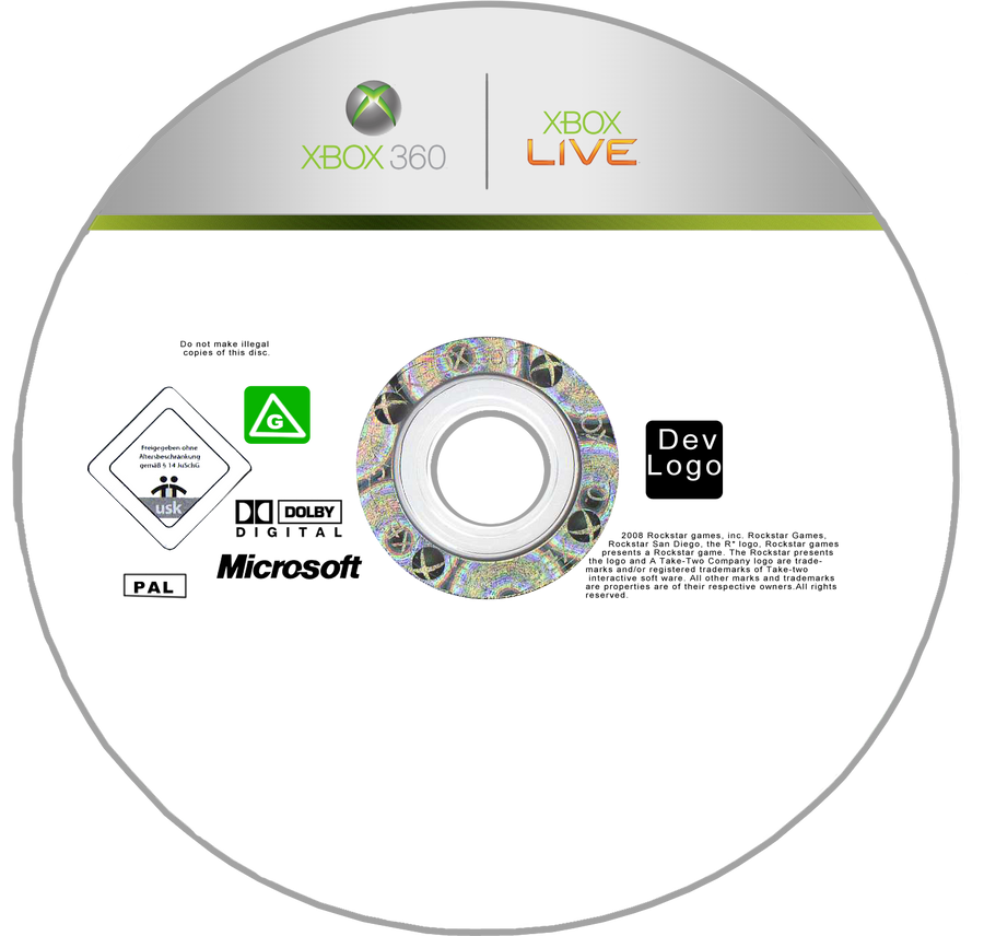 xbox disc template! by georgiajedward on DeviantArt