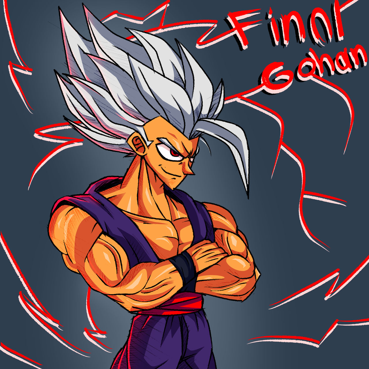 Beast Gohan Reference Gohan BEAST by greenbonker on DeviantArt