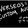 verseos' charity custom auction !!