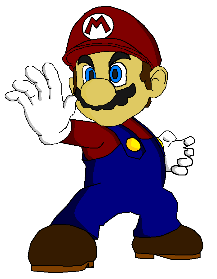Super Smash Bros. Brawl- Mario drawing by Big-Z-2015 on DeviantArt