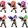 Octoling - Smash Bros. Ultimate Alternate Costumes