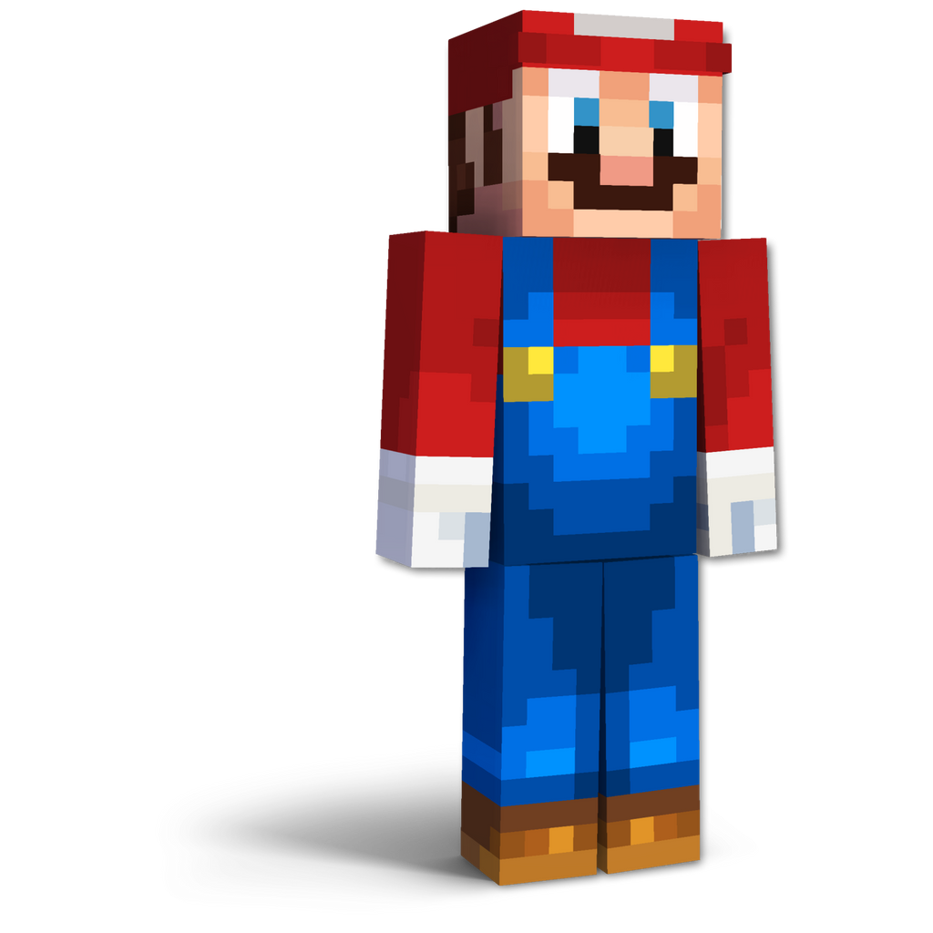 Mario Smash Bros. Minecraft Render by BigZ2015 on DeviantArt