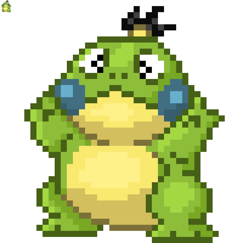 Beta Pokemon - Ribbito Sprite by Big-Z-2015 on DeviantArt