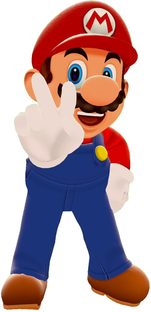 Mario Render by Big-Z-2015 on DeviantArt