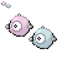 Paldean Magnemite - Fakemon Sprite