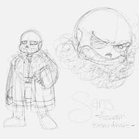 Sans Sketch King Papyrus AU