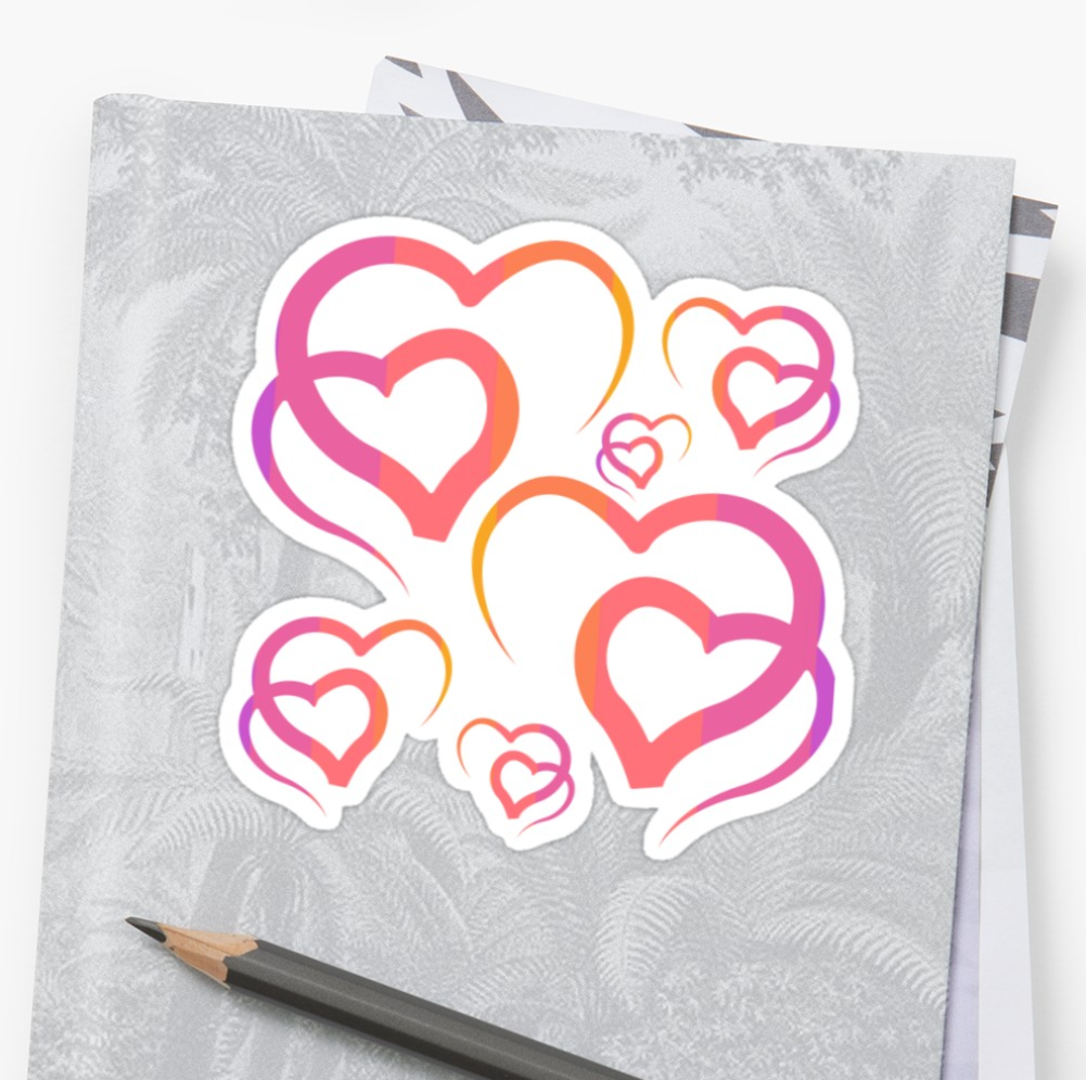 Fancy Heart Gradient Pattern Gradient Heart Pattern by Grimbunny1 on DeviantArt