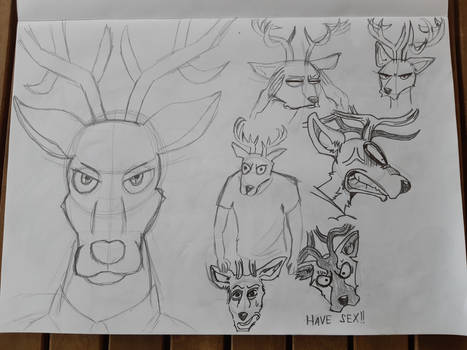 Beastars Sketches - Louis