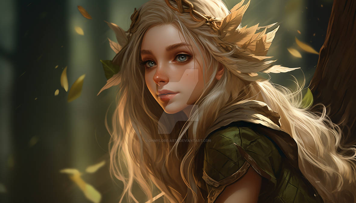 Elf Girl Wallpaper