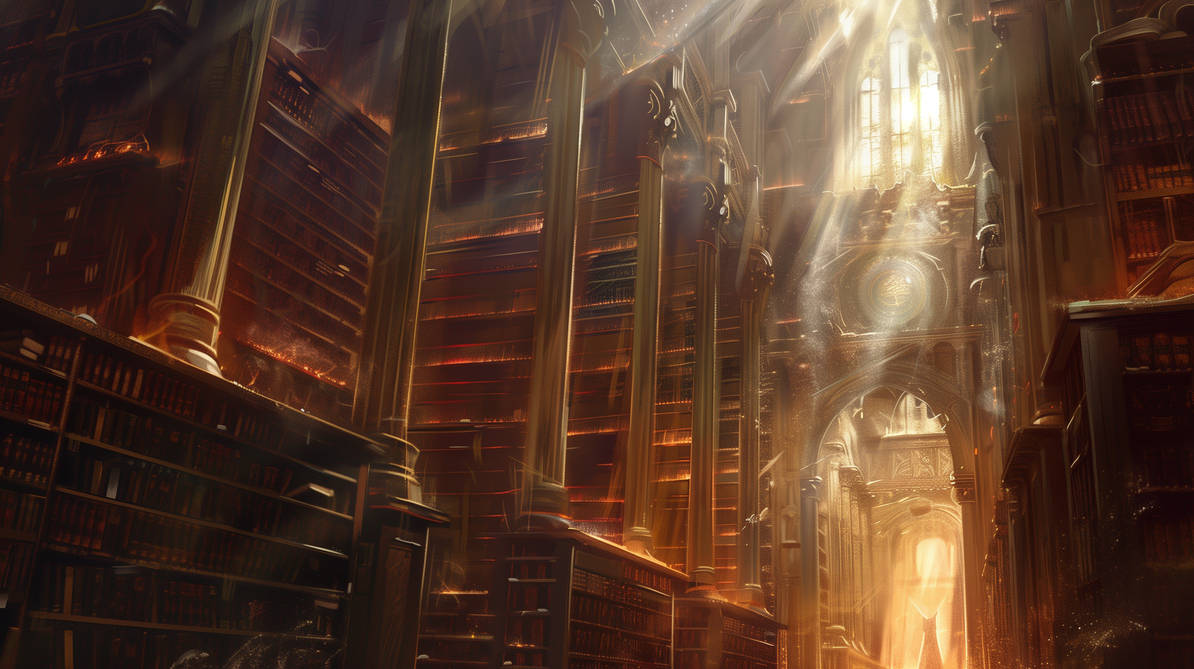 The Library (2) by ohmylore-arts on DeviantArt