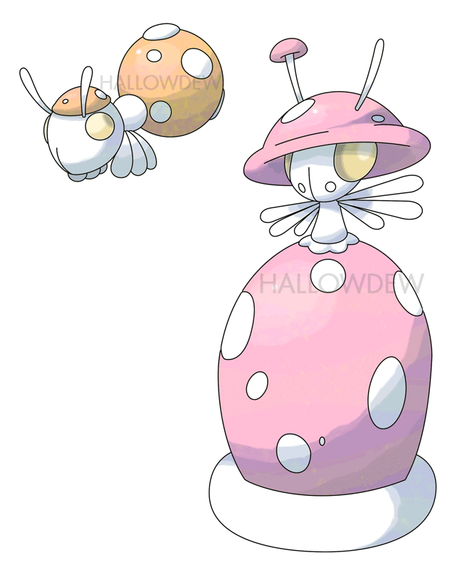 Fun Toad Pokemon Toadstool Pokemon by HallowDew on DeviantArt