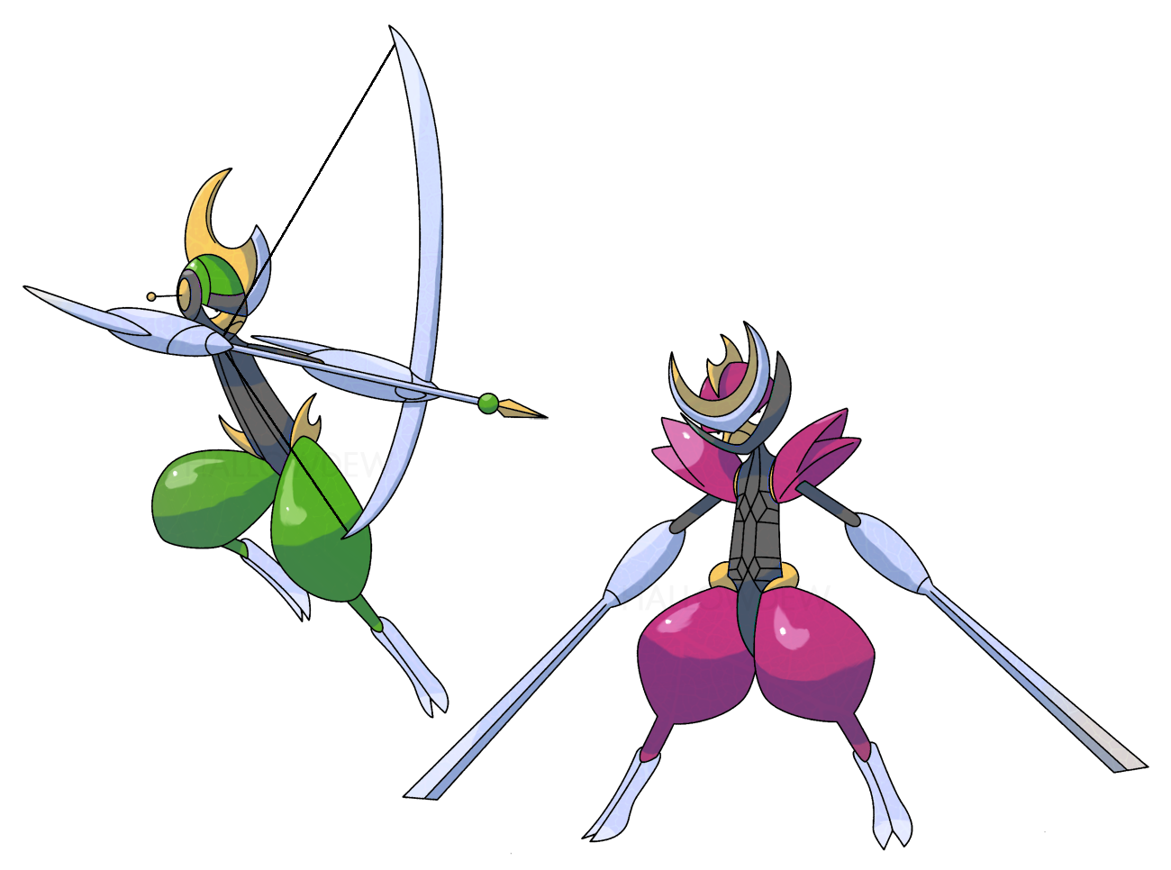 MEGA BISHARP X and MEGA BISHARP Y