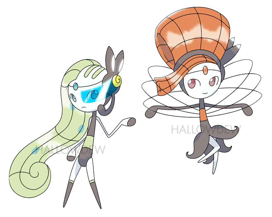 MEGA MELOETTA by HallowDew on DeviantArt