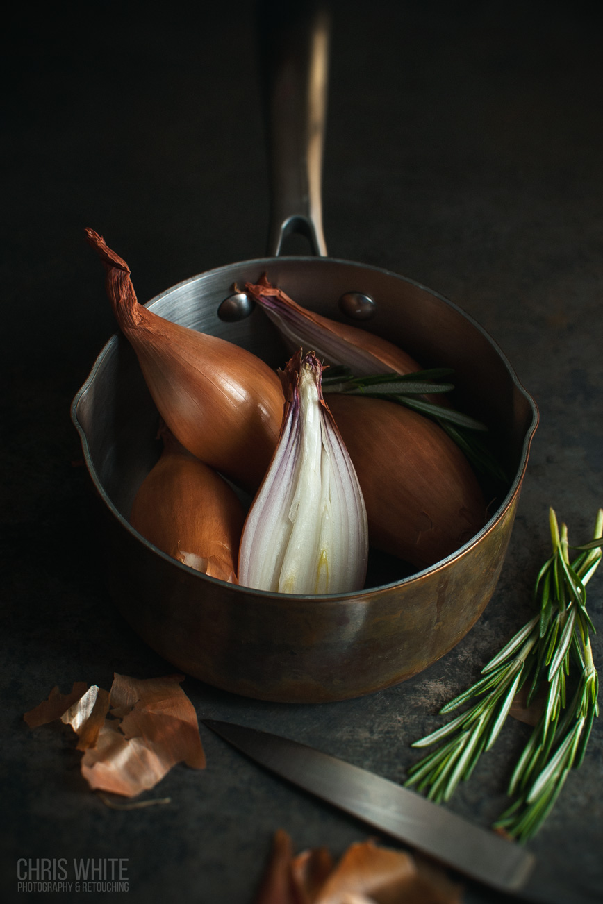 Shallots and Rosemary