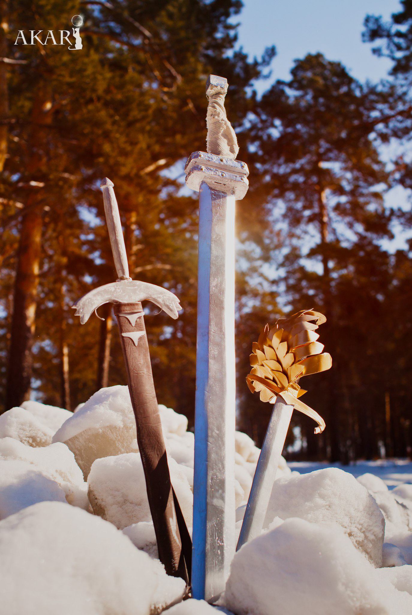 Berserk cosplay (backstage)